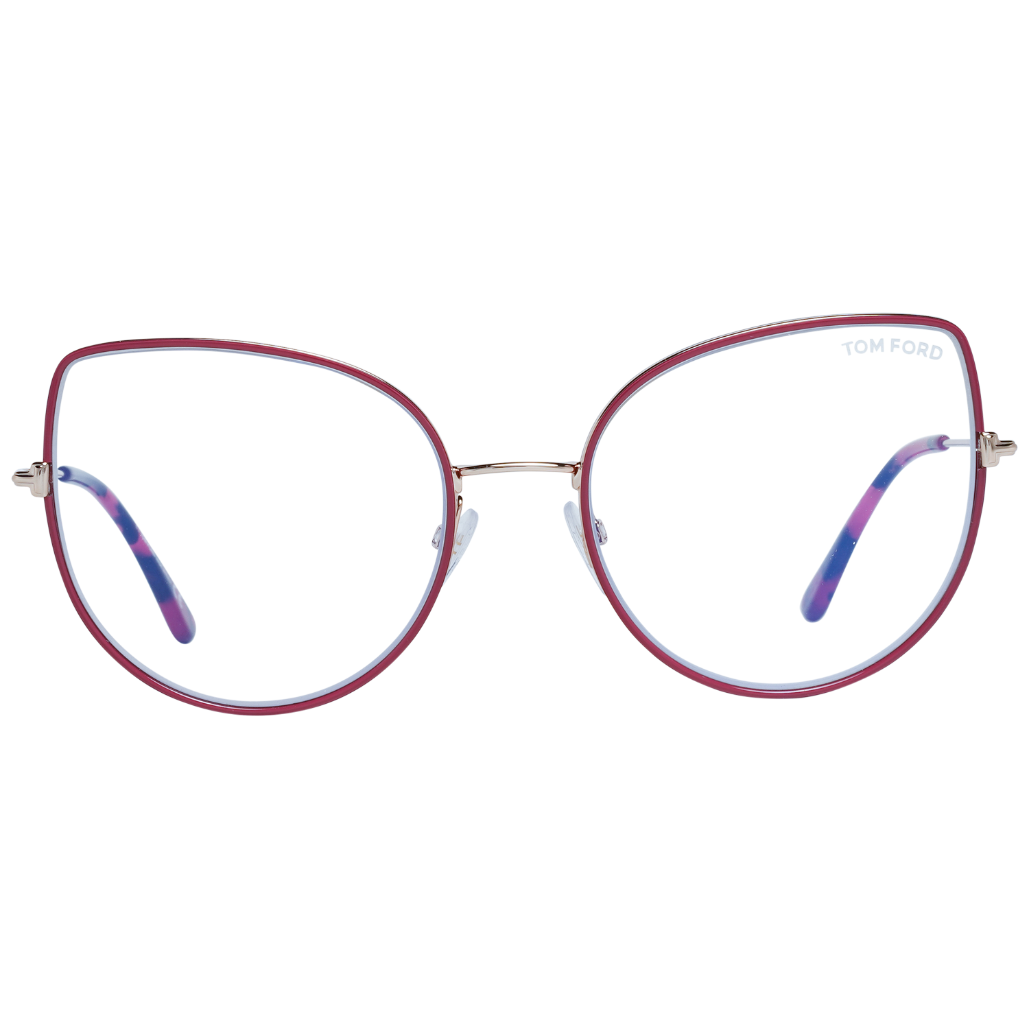 Tom Ford Optical Frame FT5614-B 075 55 Blue Filter