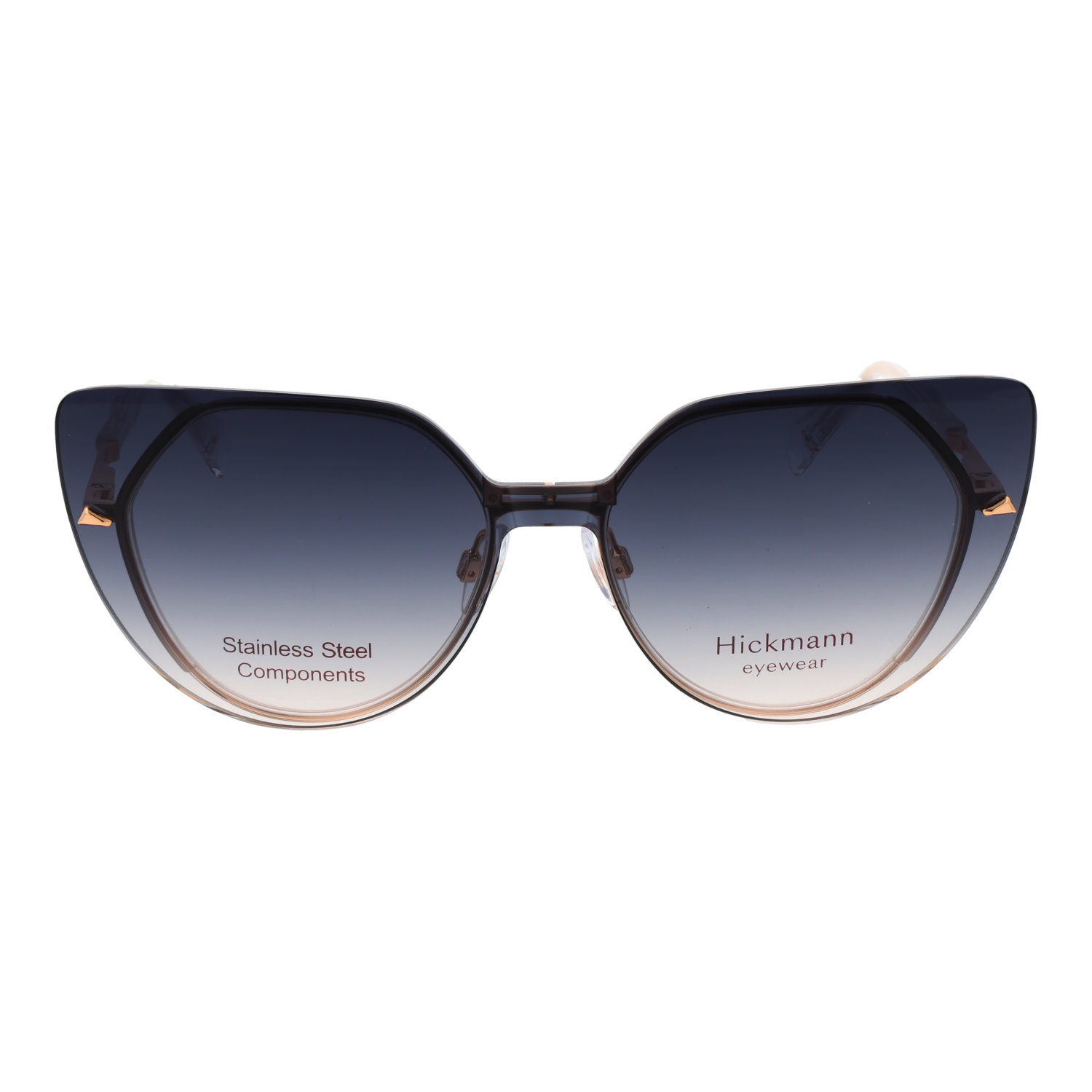 Ana Hickmann Brillenfassung HI1260G T01 53 Titan & Sonnenbrillen Klipp HI1260G T01G 53