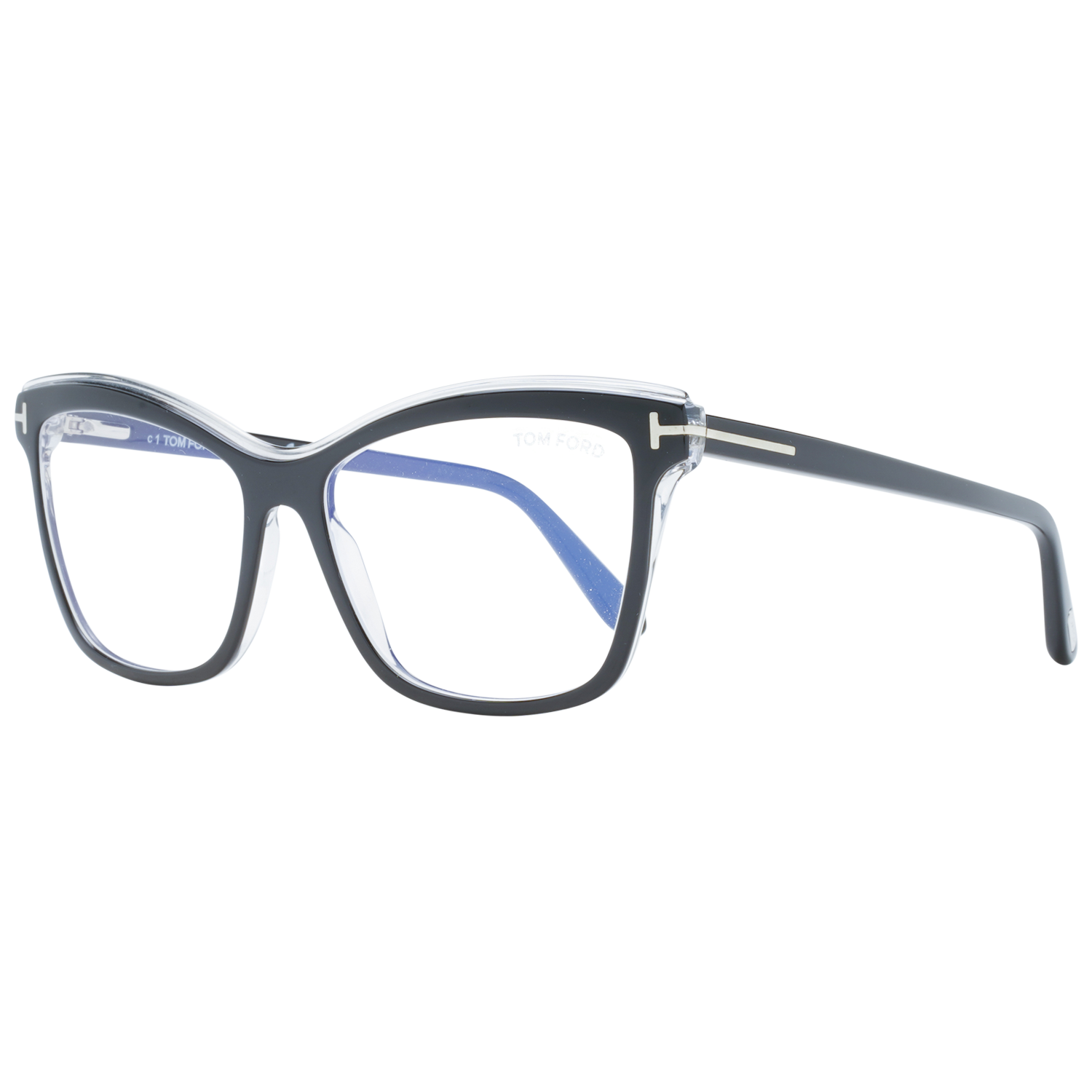 Tom Ford Brille FT5619-B 001 55 Blue Filter