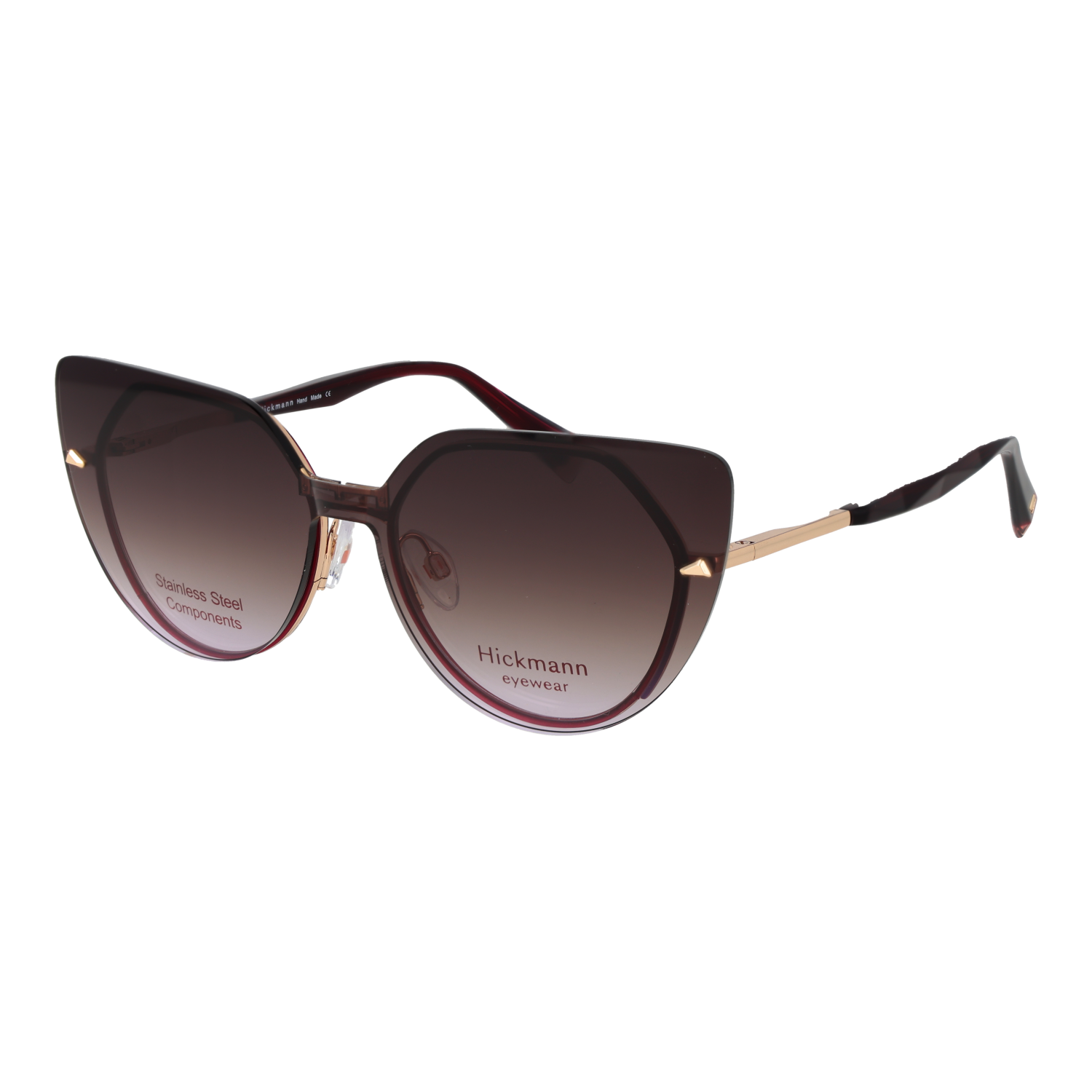 Ana Hickmann Brillenfassung HI1260G T02 53 & Sonnenbrillen Klipp HI1260G T02G 53