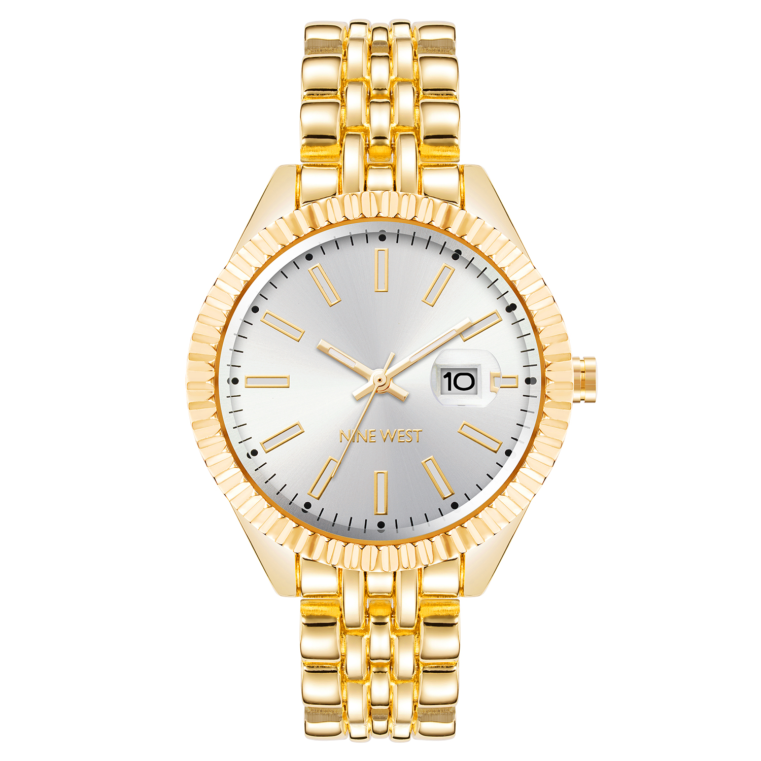 Nine West Uhr NW/2660SVGB Damen Gold