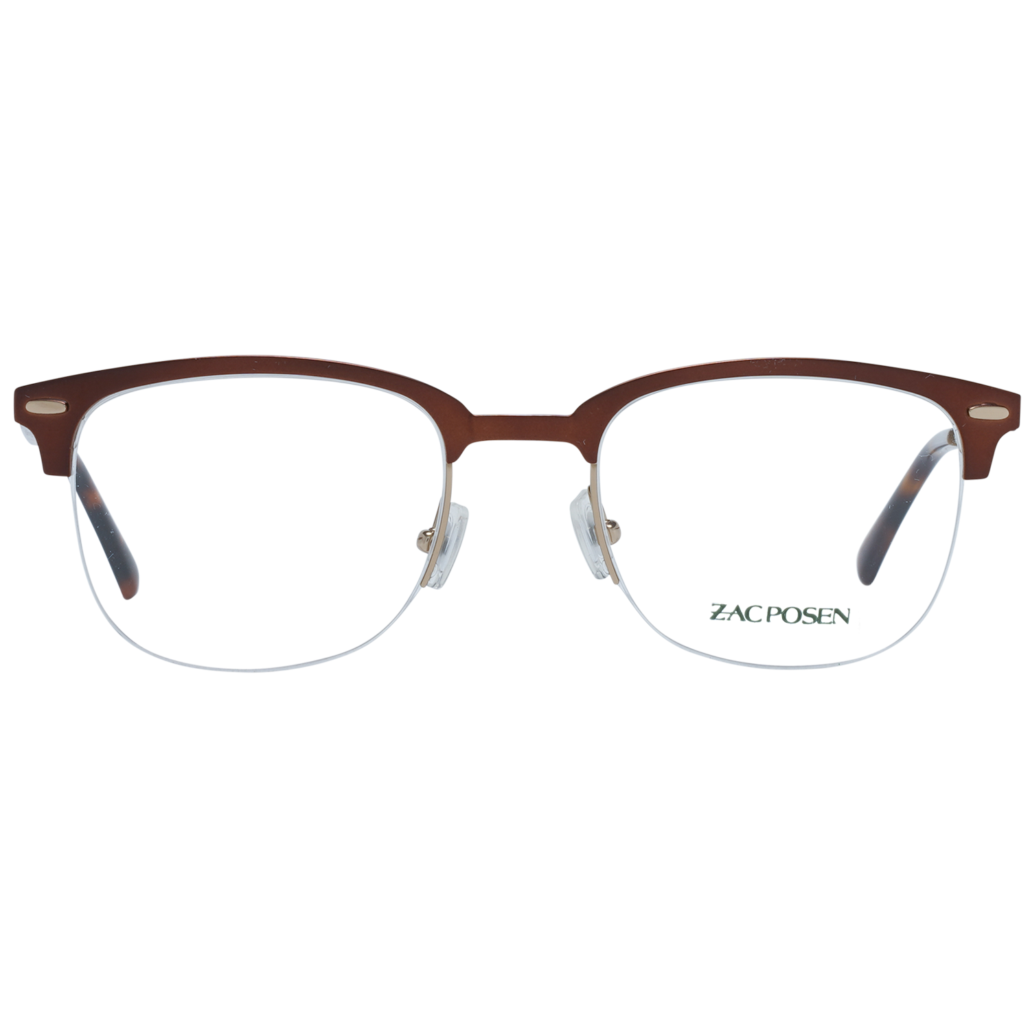 Zac Posen Optical Frame ZHUG BR 50 Hugh