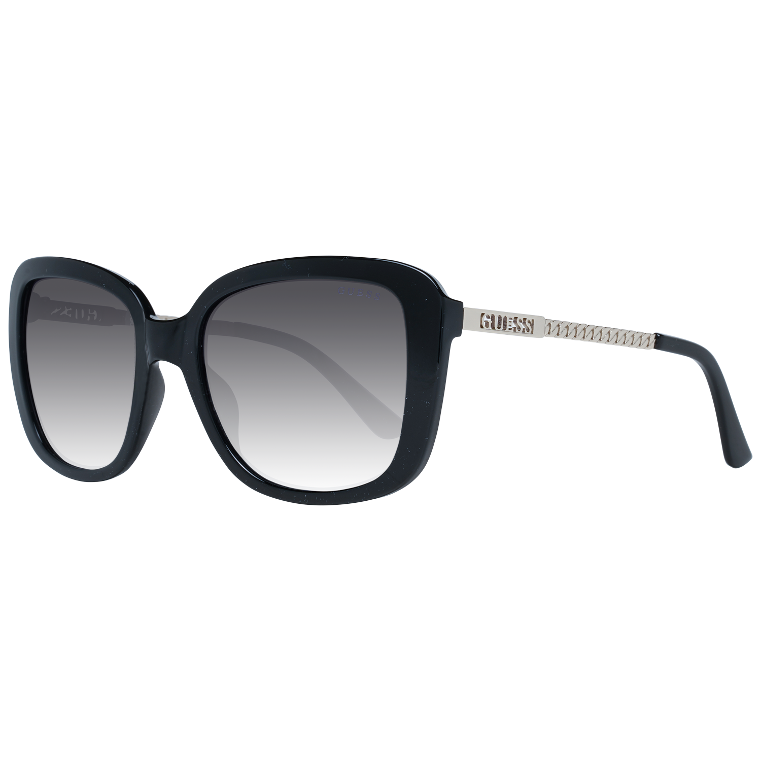 Guess Sonnenbrille GF6138 01B 55 Damen Schwarz