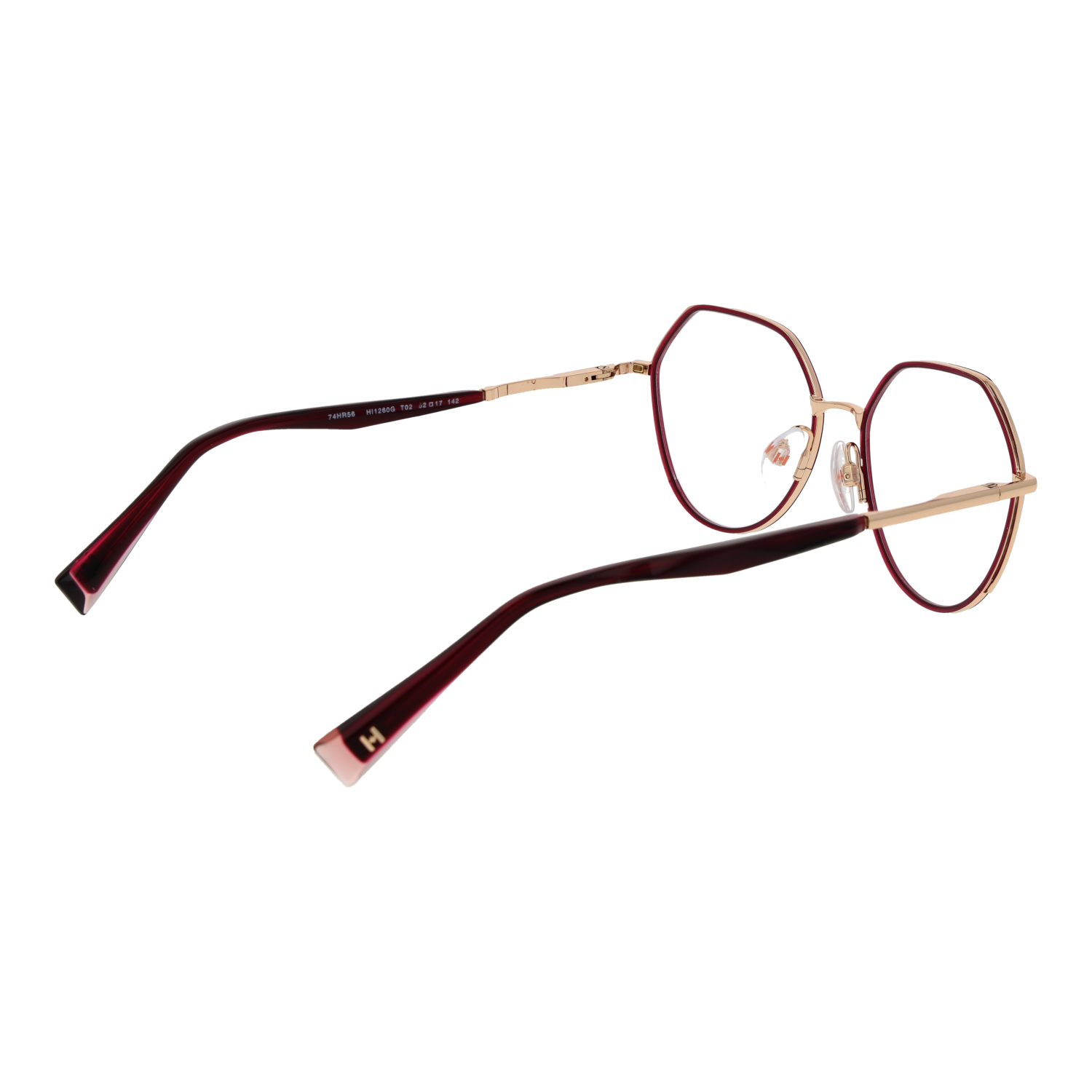 Ana Hickmann Brillenfassung HI1260G T02 53 & Sonnenbrillen Klipp HI1260G T02G 53
