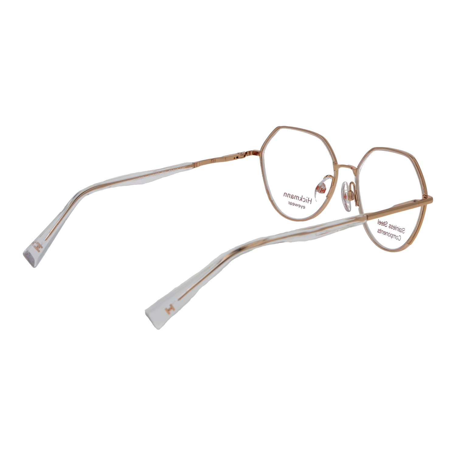 Ana Hickmann Brillenfassung HI1260G T01 53 Titan & Sonnenbrillen Klipp HI1260G T01G 53