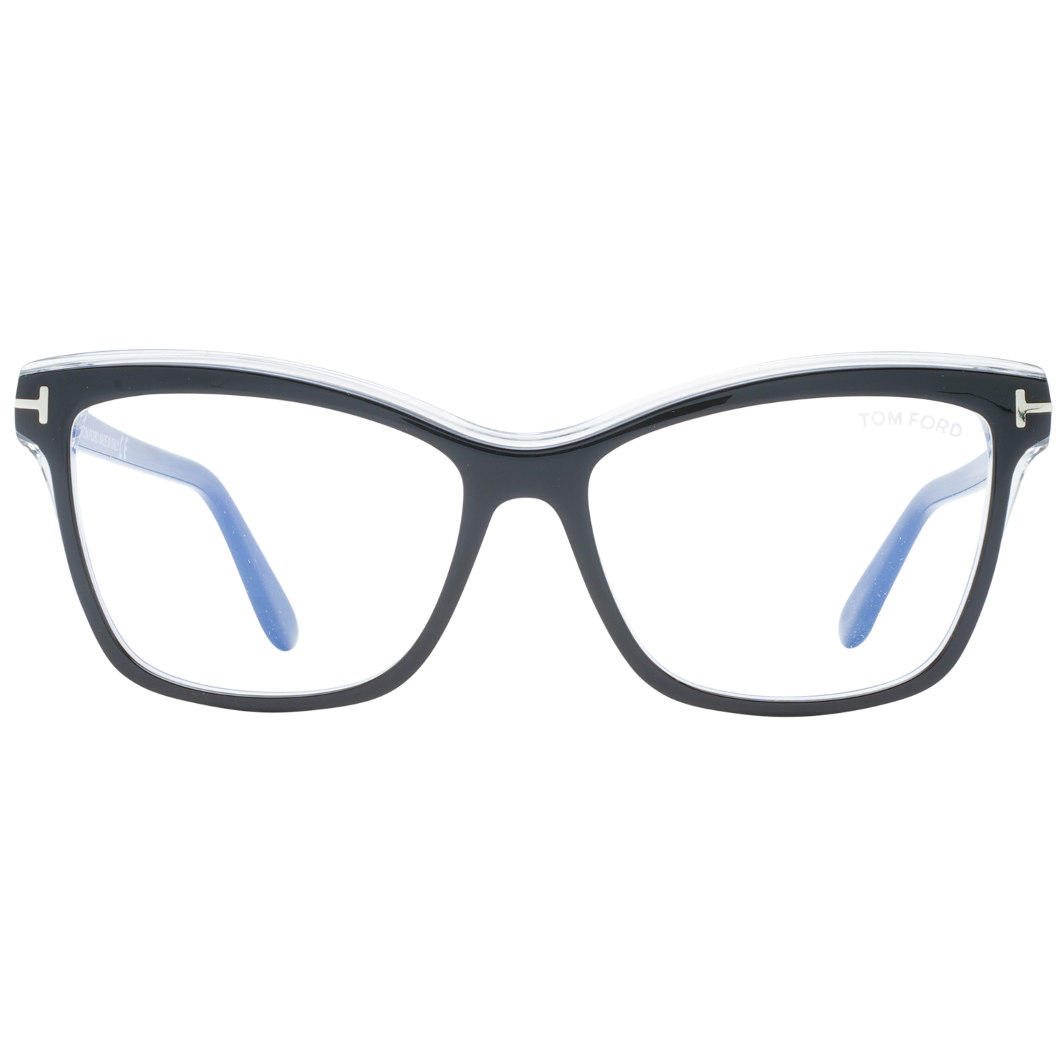 Tom Ford Optical Frame FT5619-B 001 55 Blue Filter