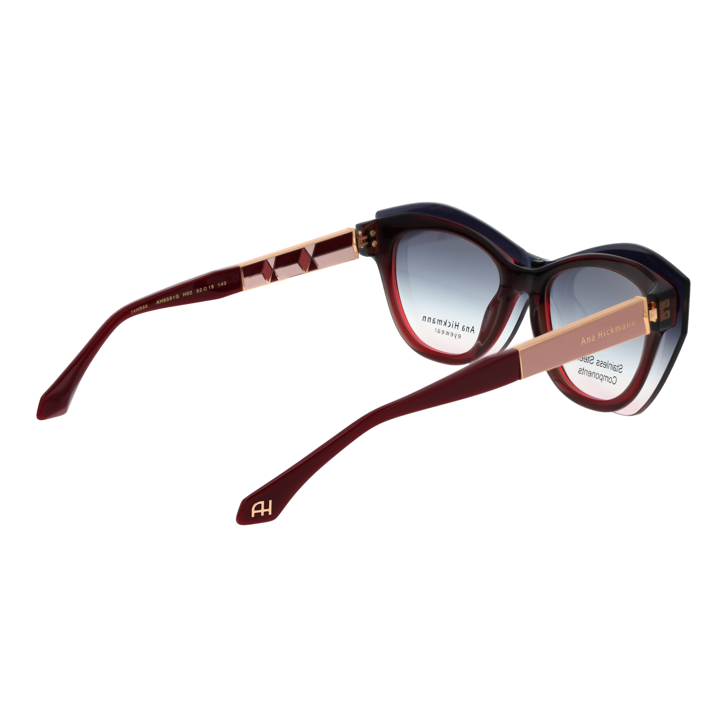 Ana Hickmann Brillenfassung AH6581G H02 52
