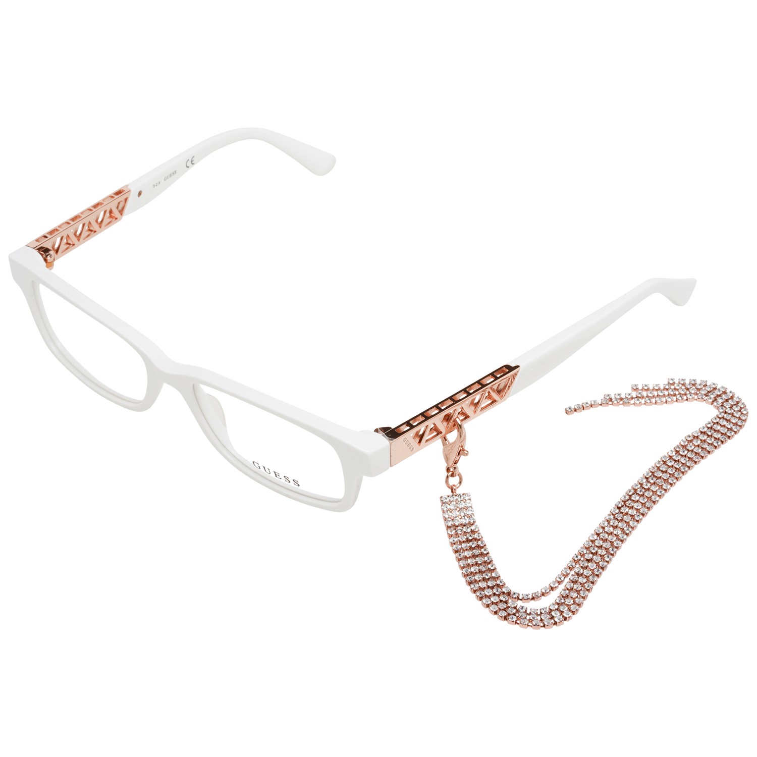 Guess Brille GU2785 021 52 Damen Weiß