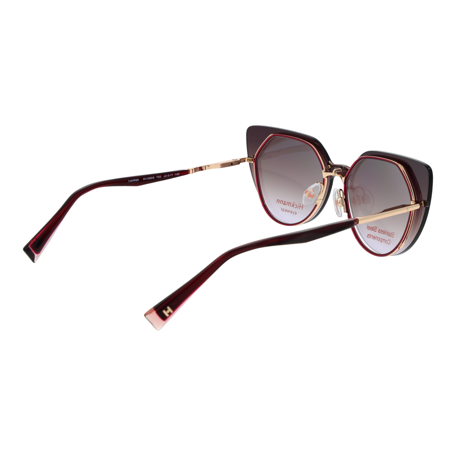 Ana Hickmann Brillenfassung HI1260G T02 53 & Sonnenbrillen Klipp HI1260G T02G 53